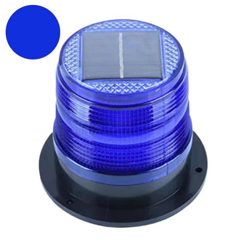 Vehicle-mounted roof-mounted high-intensity magnetic flashing light, high-intensity flashing light for engineering vehicles, roadblocks, nighttime parking, solar-powered warning light.